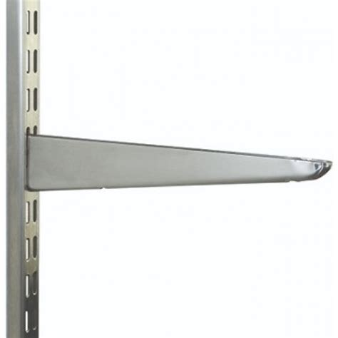 metal stand alone shelf brackets|grocery store metal shelving brackets.